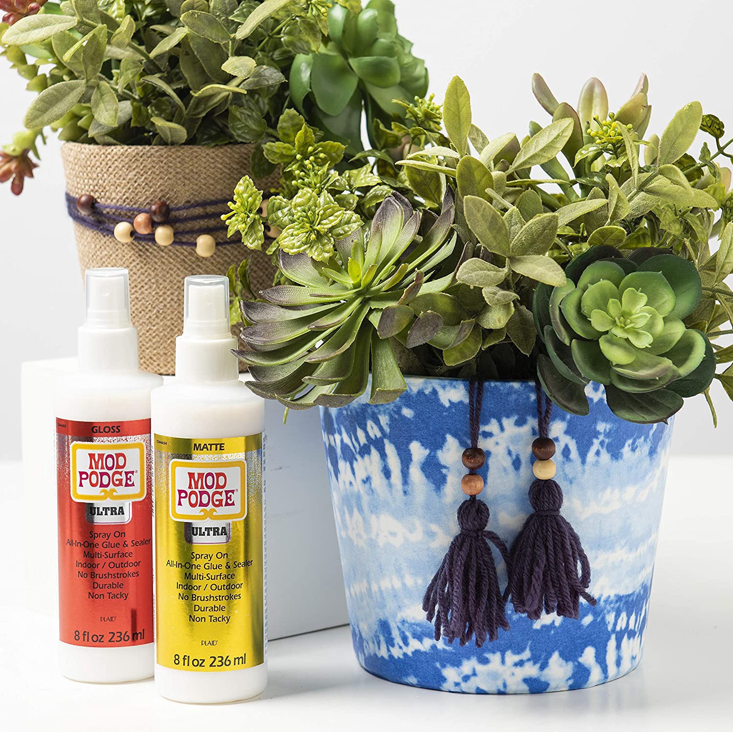 slide 7 of 7, Mod Podge Ultra Matte All-In-One Glue & Sealer Spray, 4 fl oz