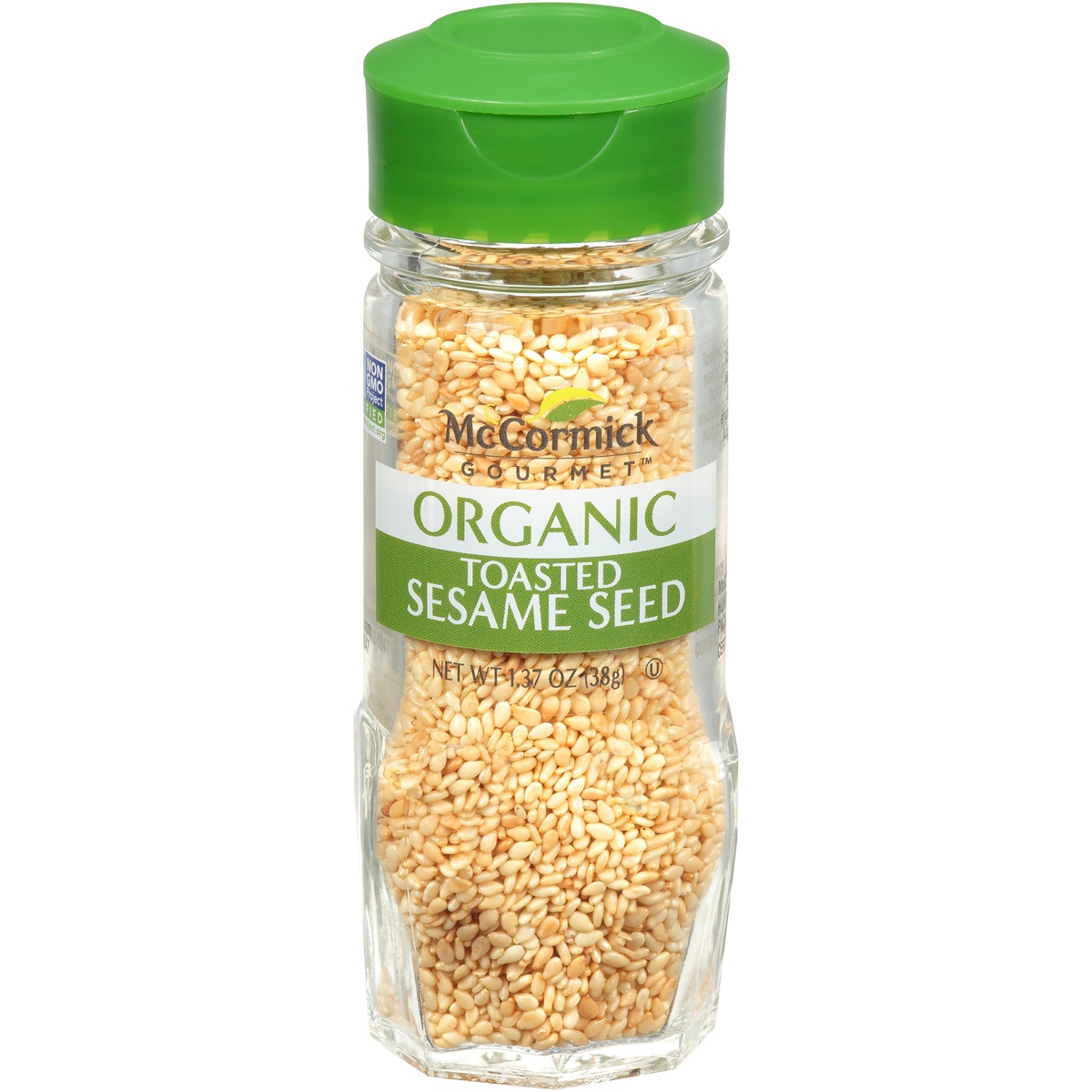 slide 1 of 7, McCormick Gourmet Organic Toasted Sesame Seed, 1.37 oz