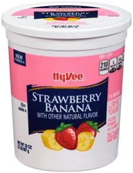 Hy-Vee Strawberry Banana Lowfat Yogurt