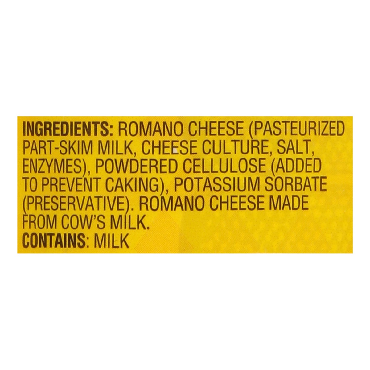 slide 8 of 13, Pastene Grated Romano Cheese 6 oz, 6 oz