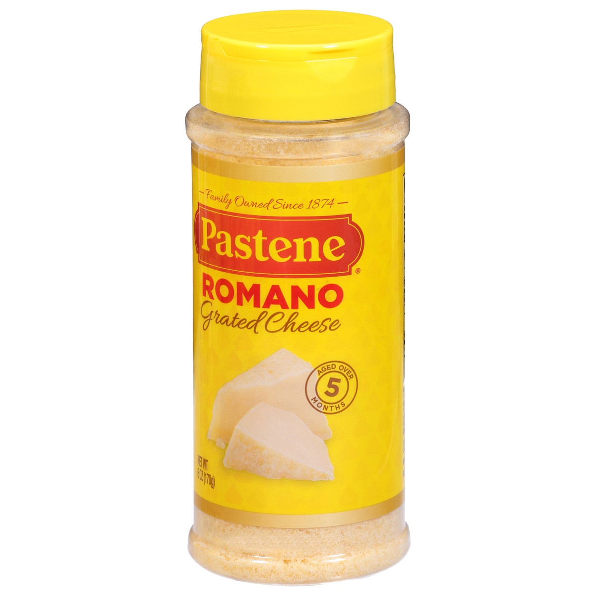 slide 10 of 13, Pastene Grated Romano Cheese 6 oz, 6 oz