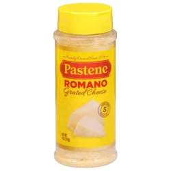 Pastene Grated Romano Cheese - 6 oz