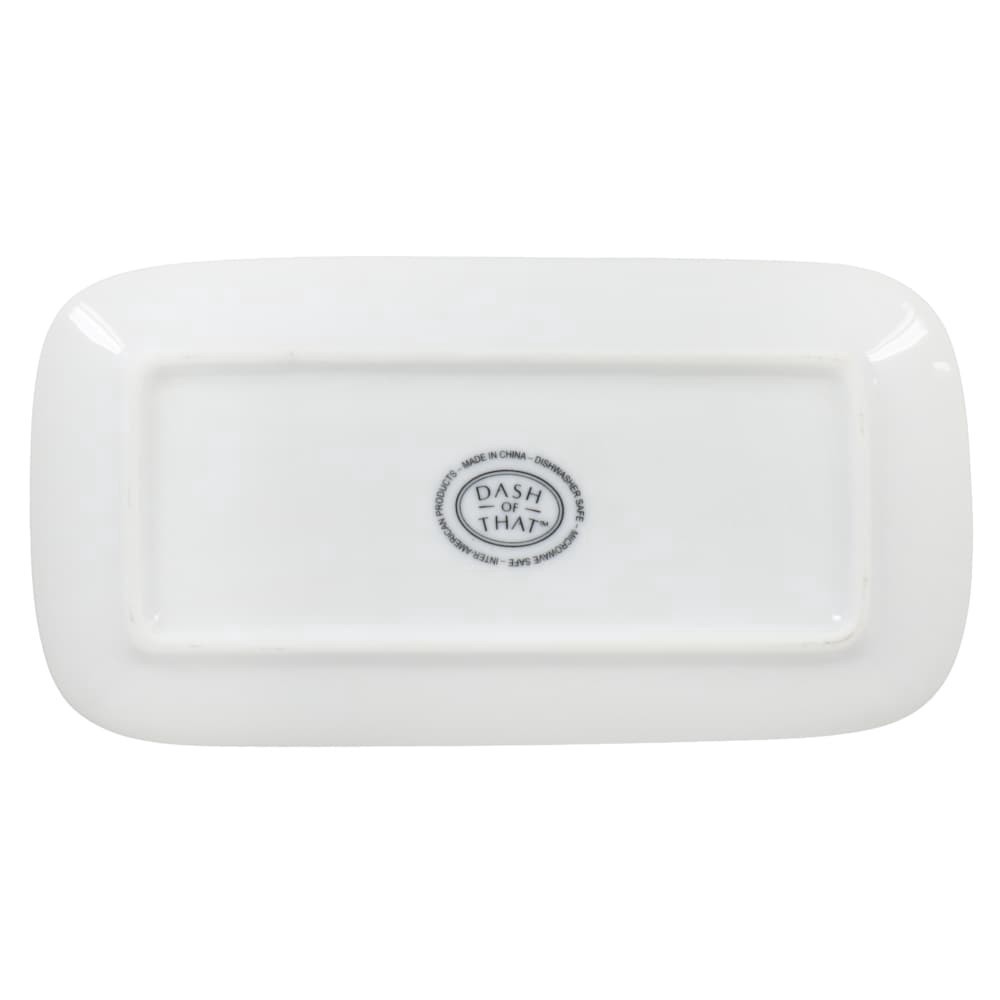 slide 2 of 6, Dash of That Covered Butter Dish White, 1 ct