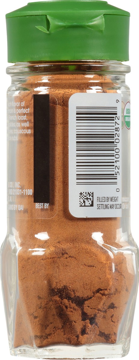 slide 3 of 7, McCormick Gourmet Organic Ground Saigon Cinnamon, 1.25 oz, 1.25 oz