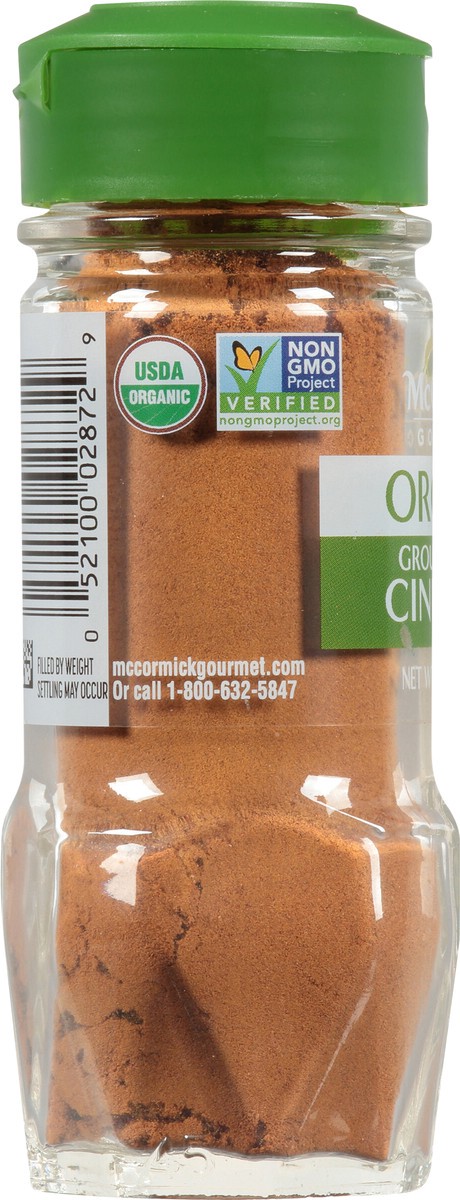 slide 5 of 7, McCormick Gourmet Organic Ground Saigon Cinnamon, 1.25 oz, 1.25 oz