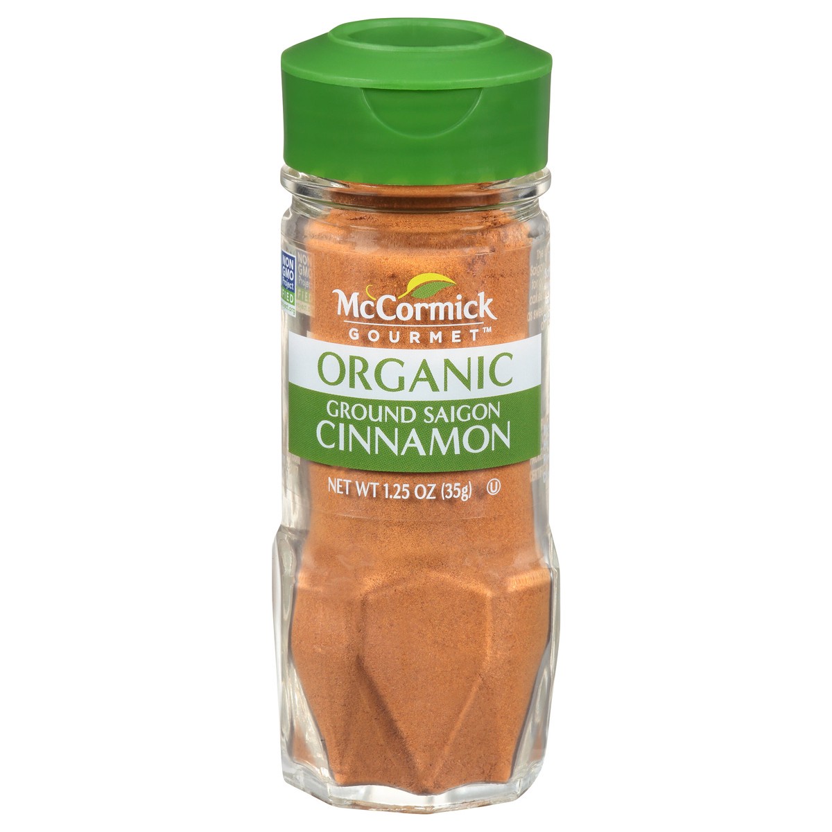 slide 1 of 7, McCormick Gourmet Organic Ground Saigon Cinnamon, 1.25 oz, 1.25 oz