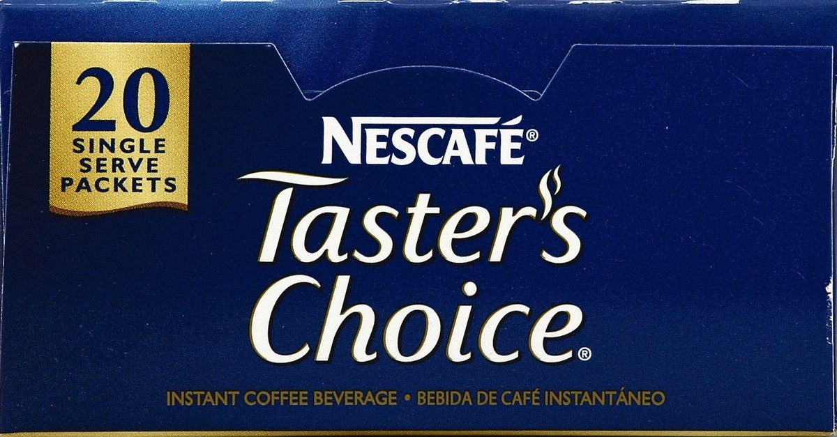 slide 2 of 5, Taster's Choice Coffee Beverage, Instant, Vanilla, Single Serve Packets, 20 ct