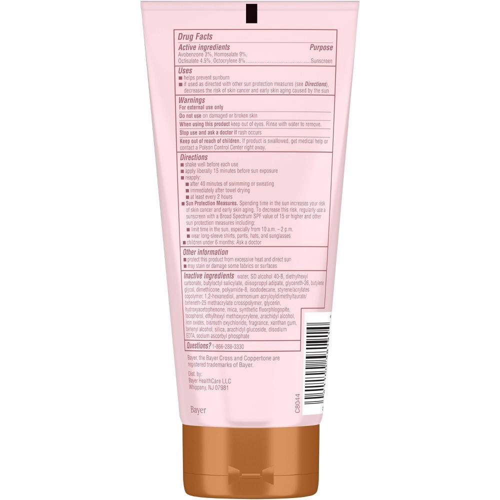 slide 3 of 4, Coppertone Sunscreen Lotion, with Shimmer, SPF 30, 5 Ounce, 5 fl oz