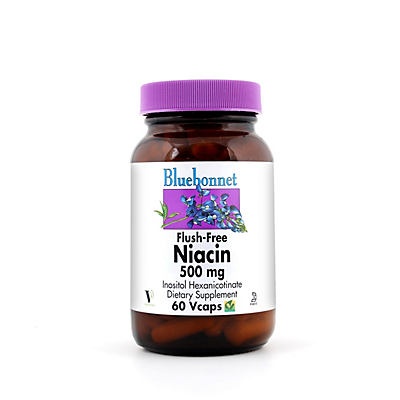 slide 1 of 1, Bluebonnet Nutrition Flush Free Niacin, 60 VC