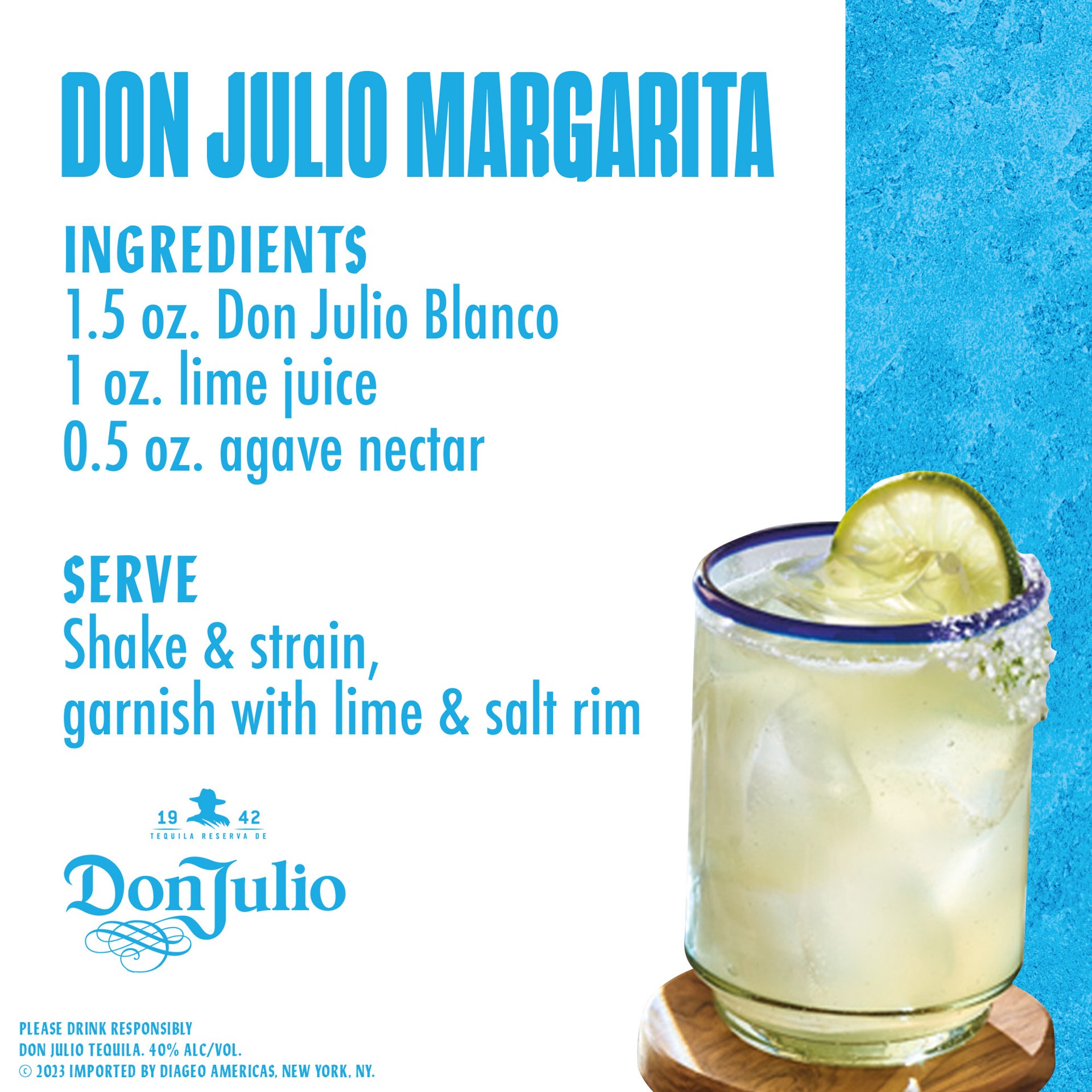 slide 2 of 5, Don Julio Blanco Tequila, 750 mL Bottle With Two Filthy Food 8 oz Margarita Mix Pouches, 750 ml