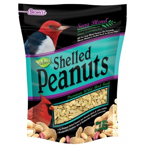 slide 1 of 1, Brown's Shelled Peanuts, 3 lb