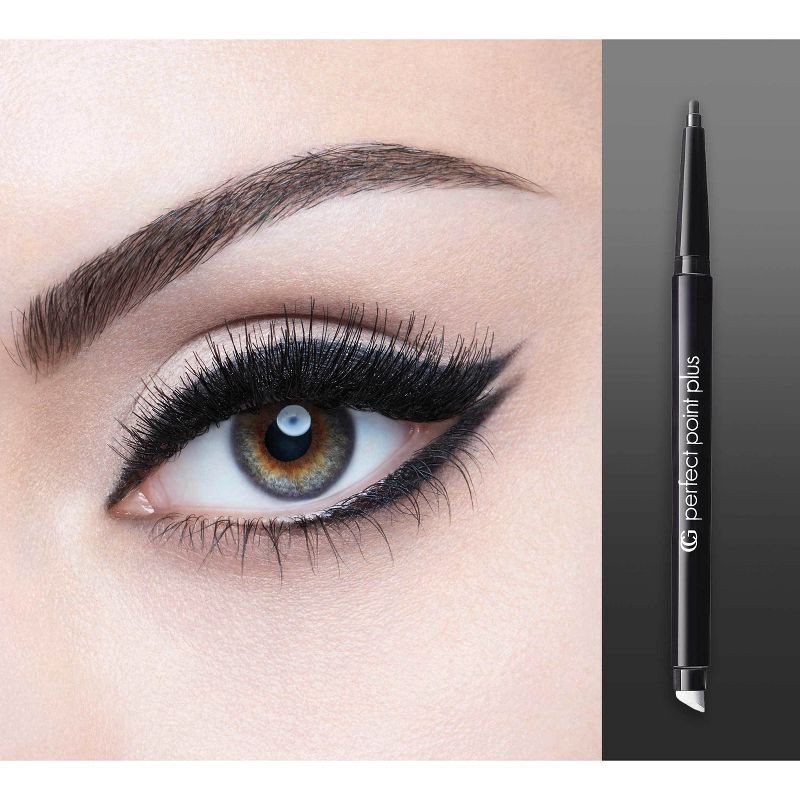 slide 4 of 8, Covergirl Perfect Point Plus Eyeliner Pencil - Midnight Blue - 0.008oz, 1 ct