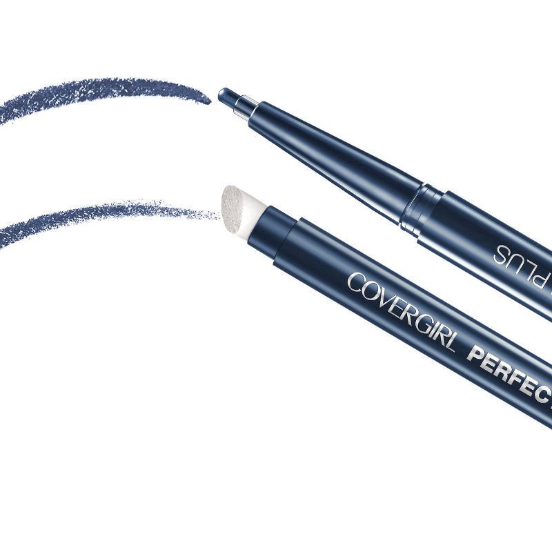 slide 6 of 8, Covergirl Perfect Point Plus Eyeliner Pencil - Midnight Blue - 0.008oz, 1 ct