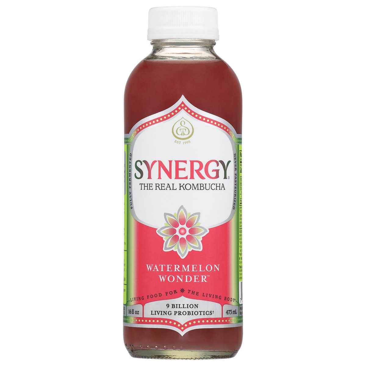 slide 1 of 13, GT's Watermelon Wonder Kombucha 16 fl oz, 16 fl oz