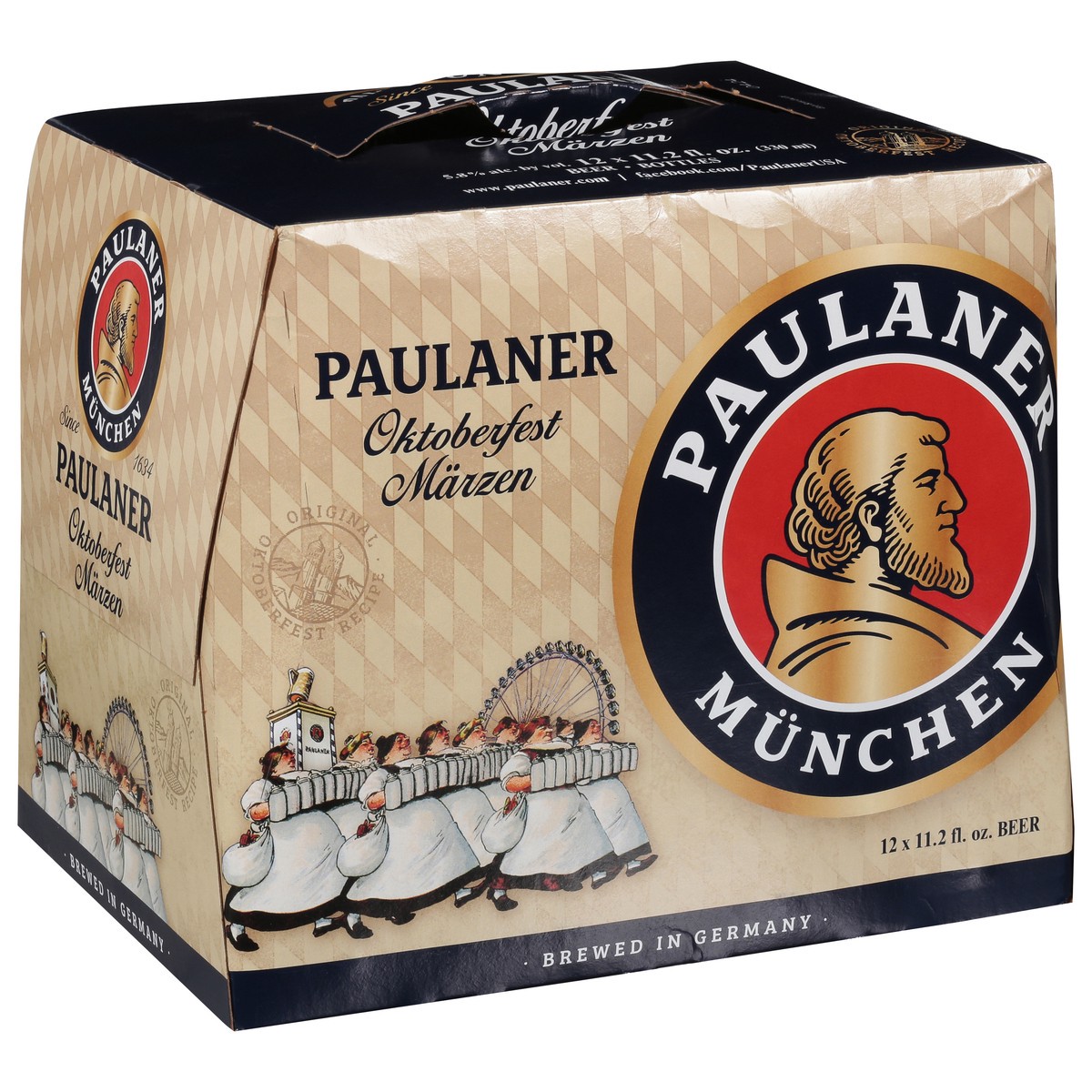 slide 6 of 9, Paulaner Marzen Oktoberfest Beer 12 - 11.2 fl oz Bottles, 12 ct; 12 oz