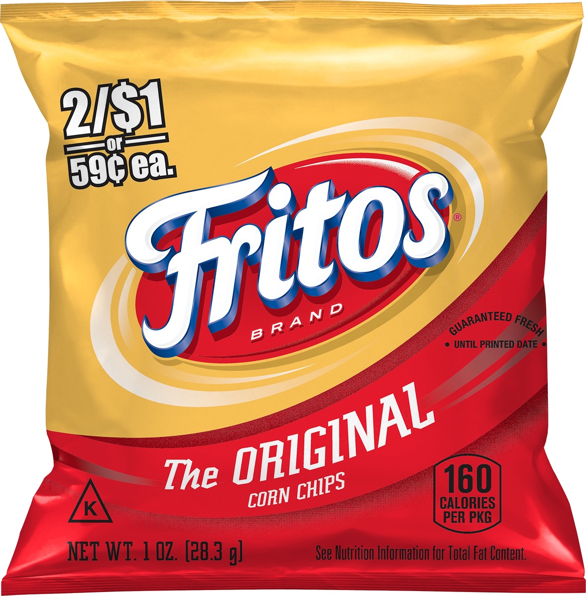 slide 4 of 6, Fritos The Original Corn Chips 1 oz, 1 oz