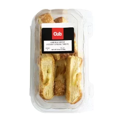 Cub Bakery Lemon Strudel Twists, 6 Each