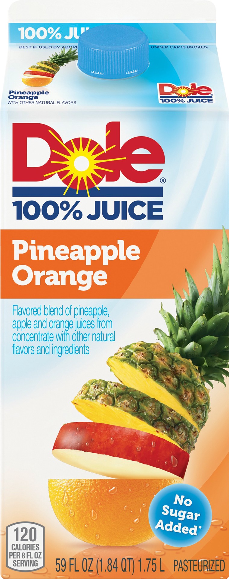 slide 1 of 4, Dole Pineapple Orange Juice, 