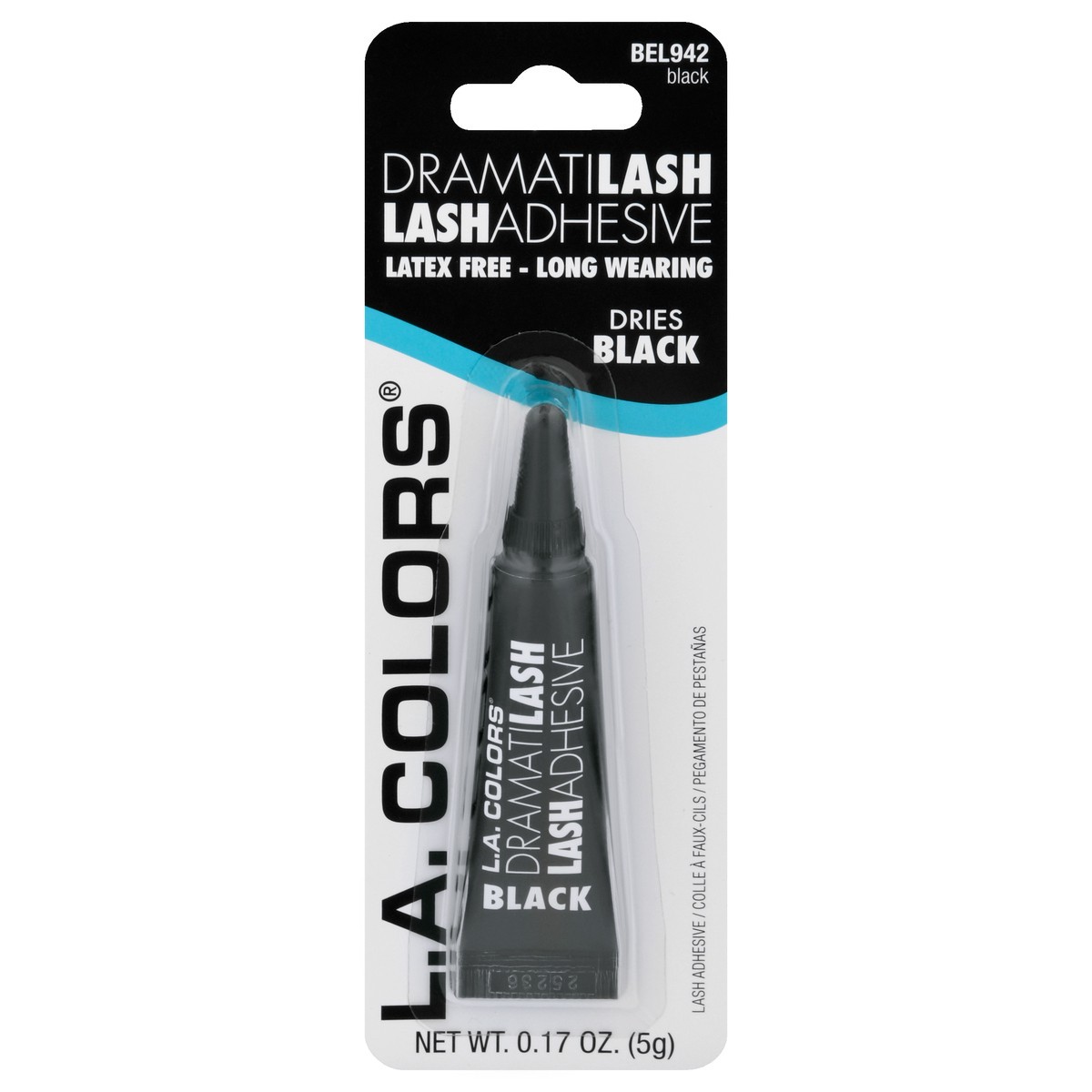 slide 7 of 12, L.A. Colors Black Lash Adhesive, 1 ct