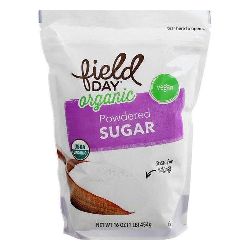 slide 1 of 1, Field Day Field Day Organic Powdered Sugar, 1 ct