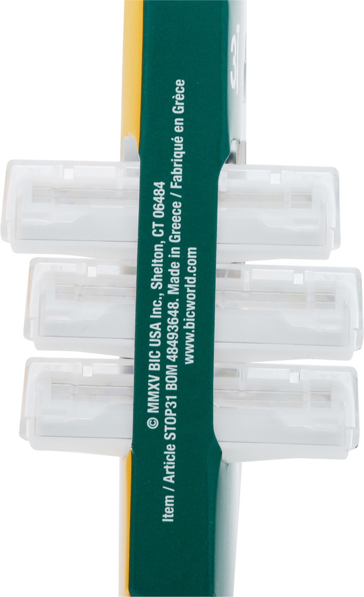 slide 4 of 11, BIC Twin Select Sensitive Skin Razors 3 ea, 3 ct