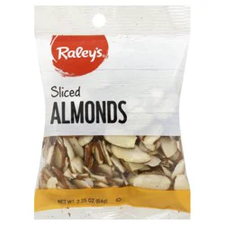 Raley's Sliced Almonds 2.25 oz