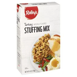 Raley's Stuffing Mix, Turkey Flavored 6 oz