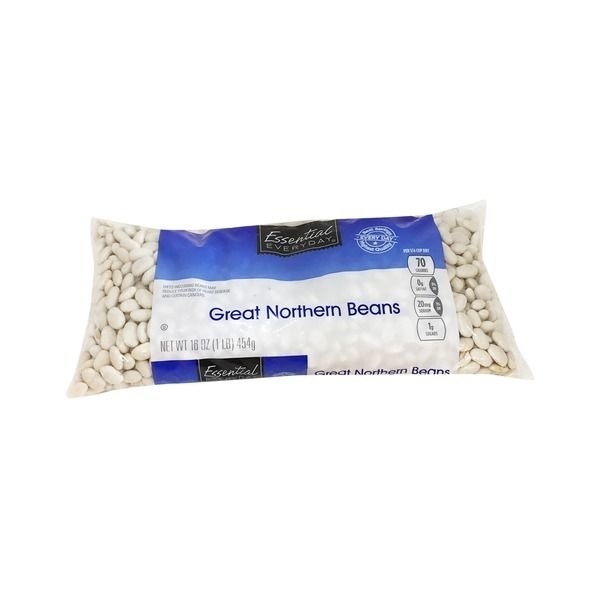 slide 1 of 1, Essential Everyday Great Northrn Beans, 16 oz