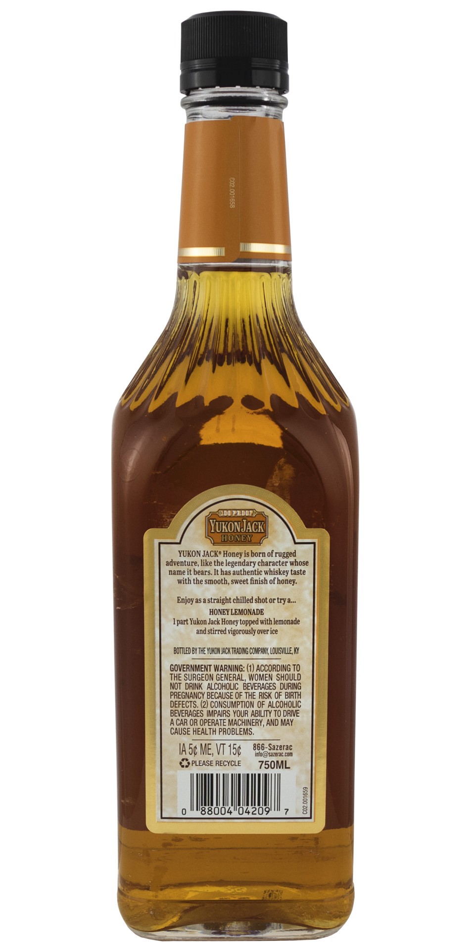 slide 2 of 2, Yukon Jack Honey Whiskey 750ml 100 Proof, 750 ml