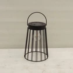 ROOM & RETREAT Rr 10" Metal Outdoor Solar Lantern