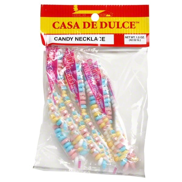 slide 1 of 1, Casa de Dulce Candy Necklace, 1.5 oz