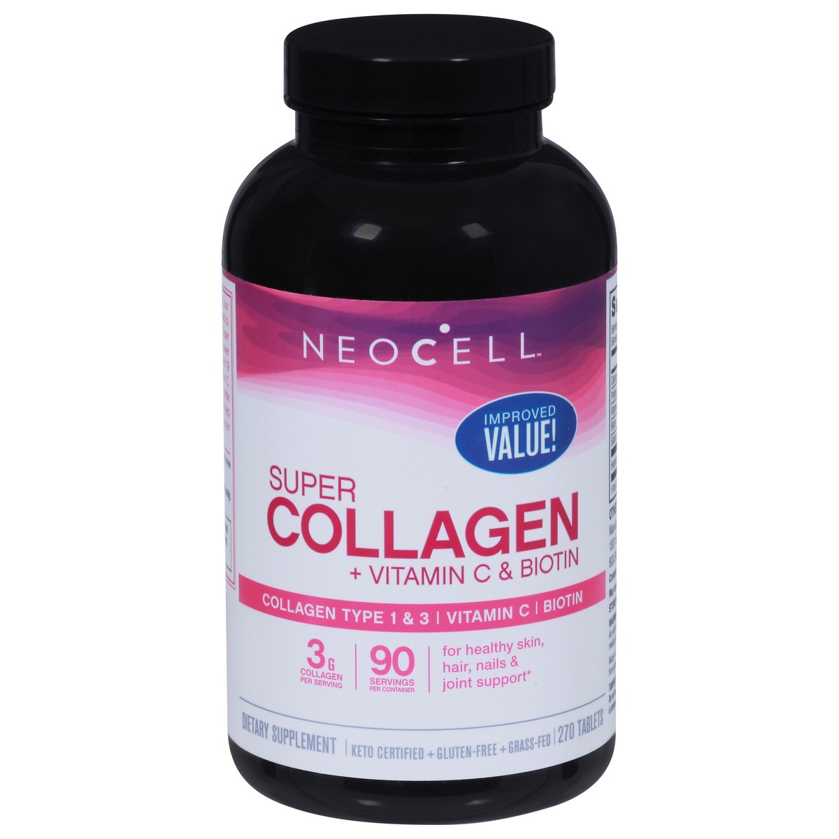 slide 1 of 5, NeoCell Super Collagen 270 Tablets, 1 ct