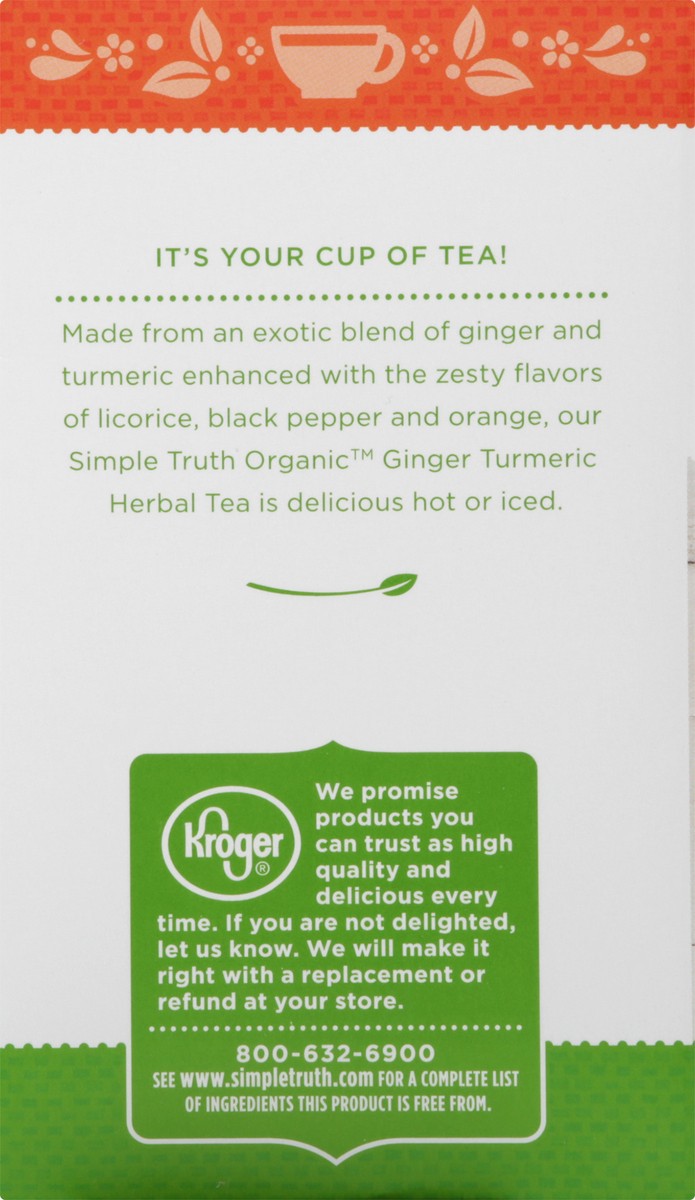 slide 4 of 12, Simple Truth Organic Herbal Tea - 20 ct, 20 ct