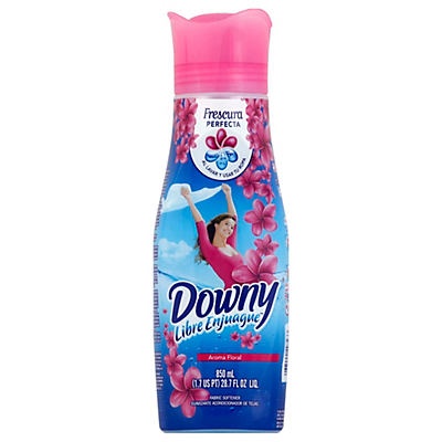 slide 1 of 1, Downy Floral Libre Enjuague, 28.7 oz