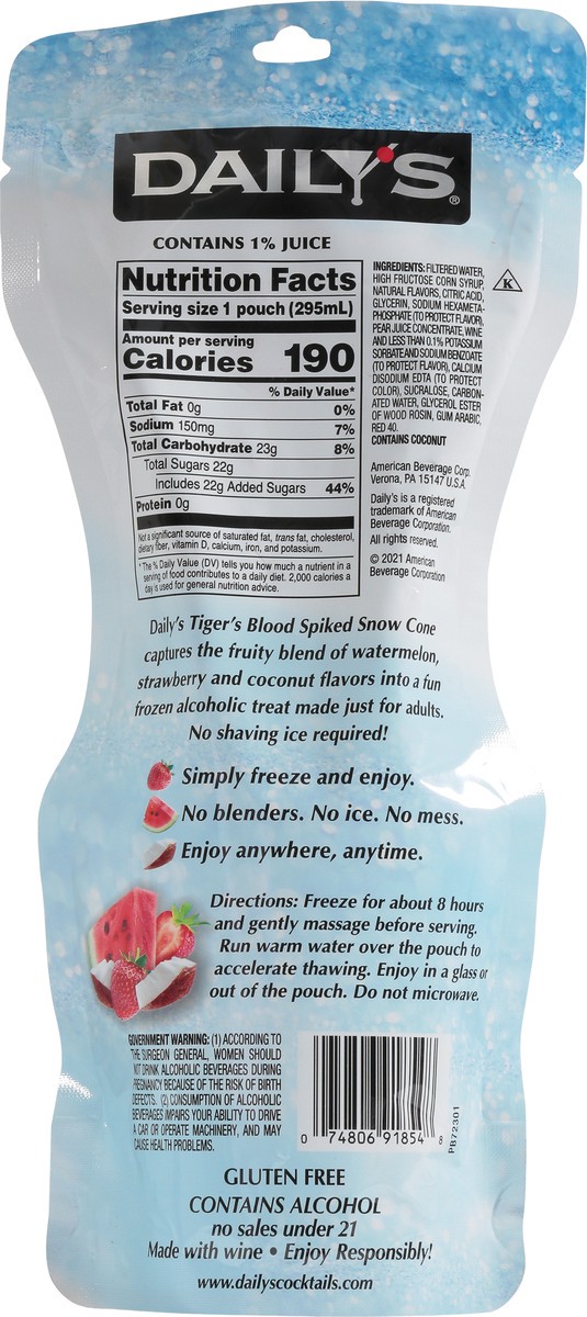 slide 5 of 9, Daily's Tiger's Blood, 10 fl oz