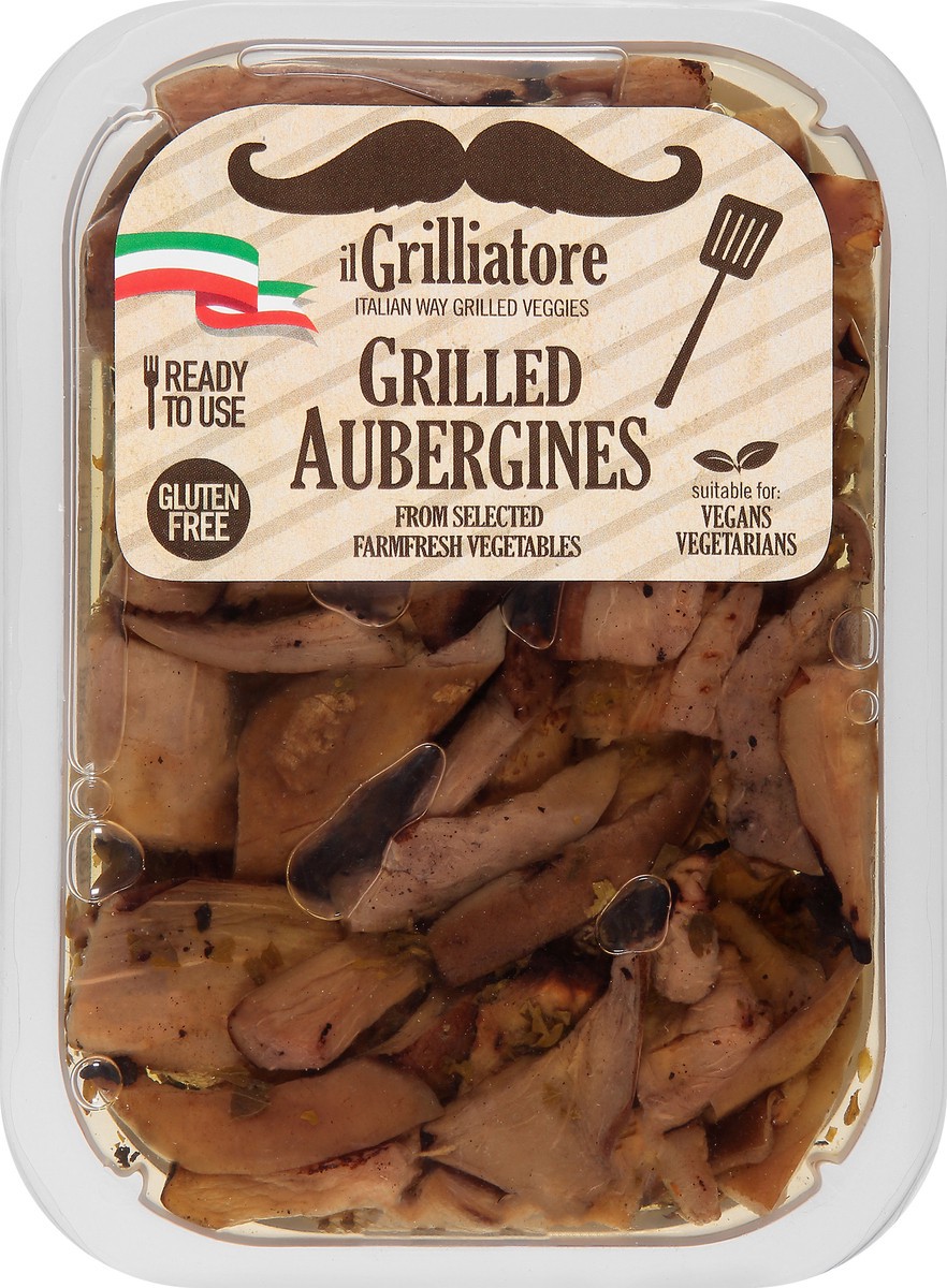 slide 7 of 13, il Grilliatore Grilled Aubergines 8 oz, 8 oz