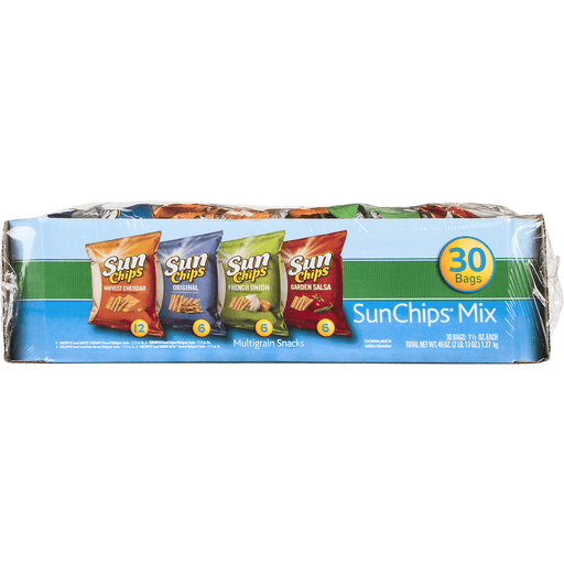 slide 4 of 9, Frito-Lay Sun Chips Variety Mix, 30 ct; 1.5 oz