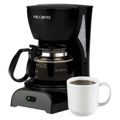 slide 1 of 2, Mr. Coffee 4 Cup Coffee Maker - Black DR5NP, 4 cup