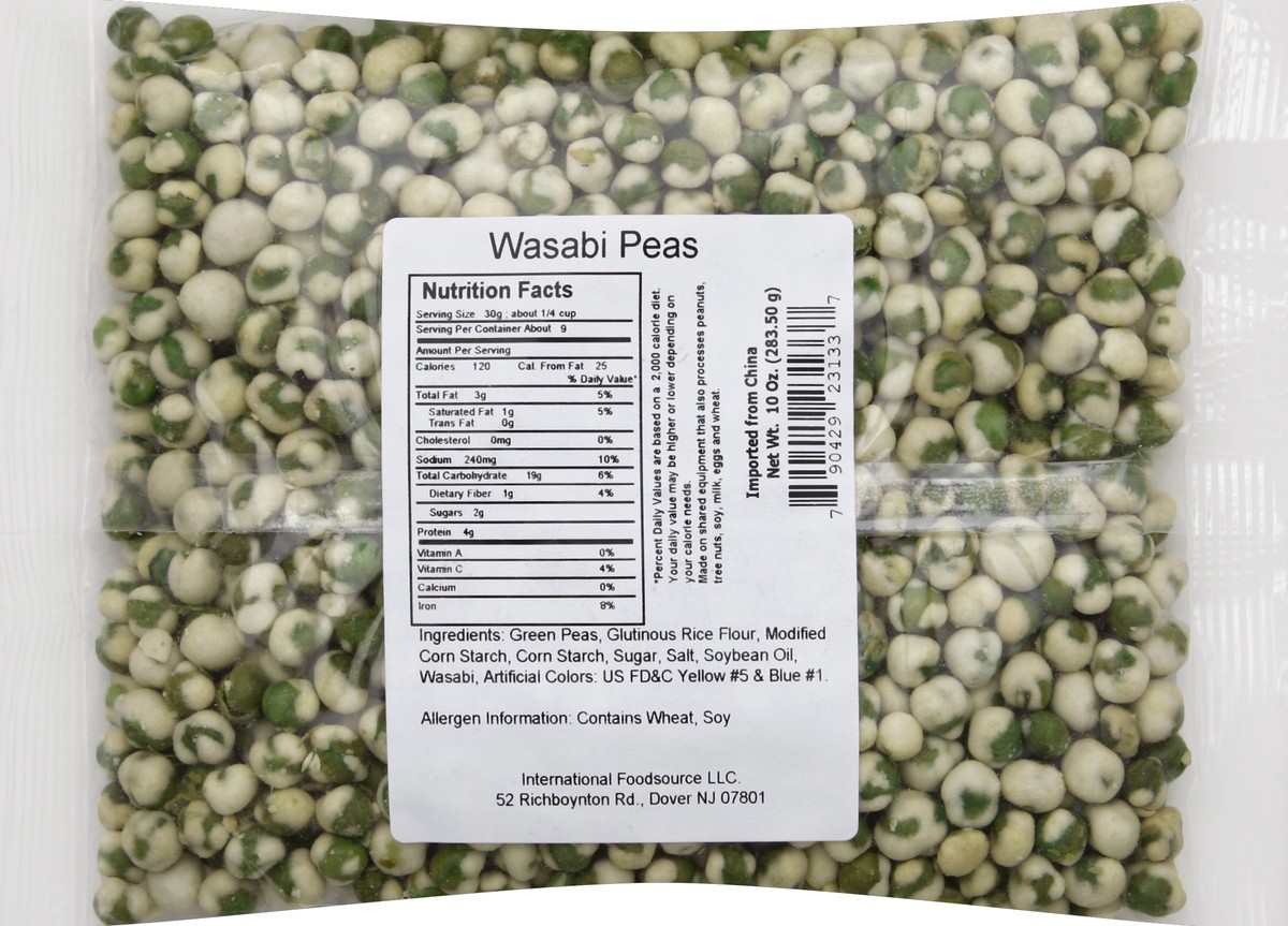 slide 2 of 6, Valued Naturals Wasabi Peas - 10 Oz, 10 oz