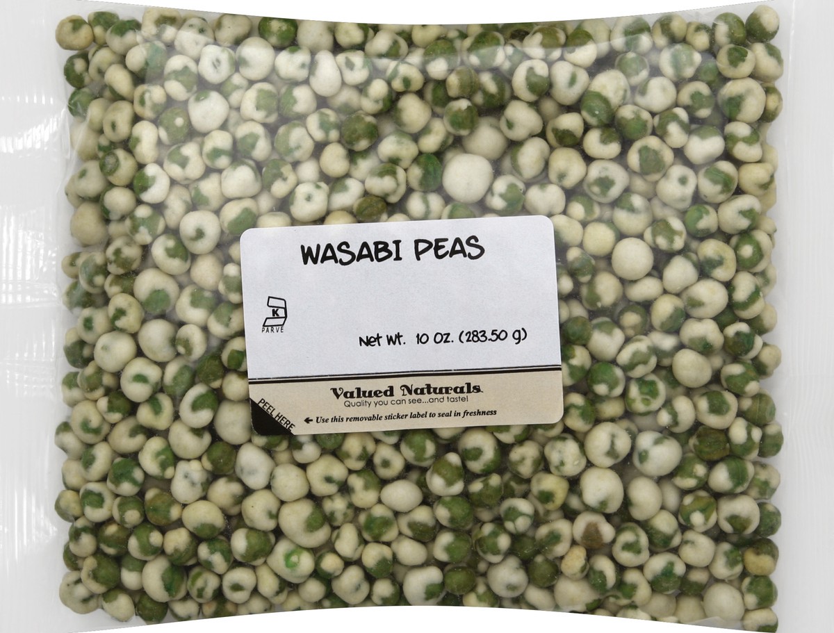 slide 5 of 6, Valued Naturals Wasabi Peas - 10 Oz, 10 oz