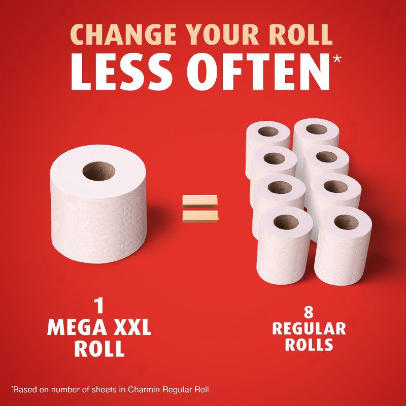 slide 3 of 15, Charmin Ultra Strong Bath Tissu 2Ply 6Mxxl, 6 ct