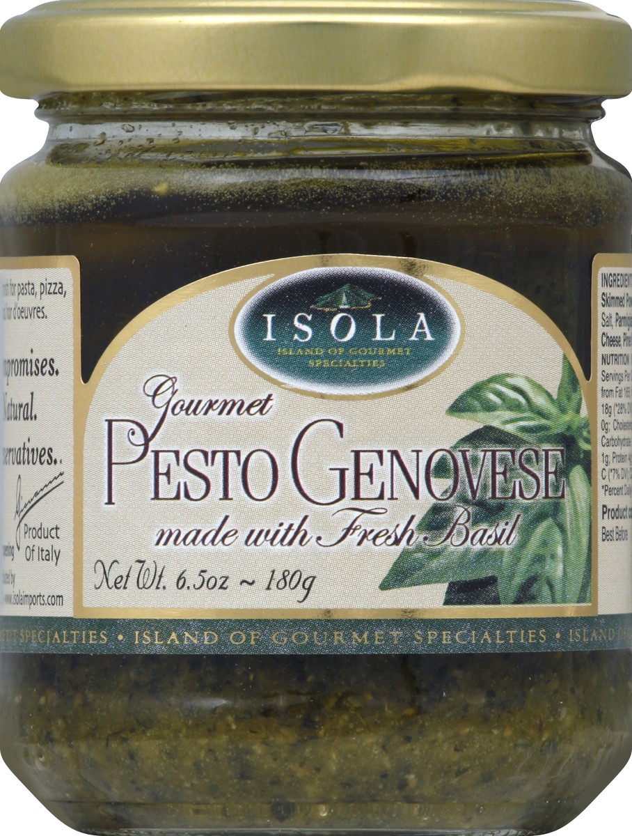 slide 2 of 2, Isola Pesto Genovese 6.5 oz, 6.5 oz