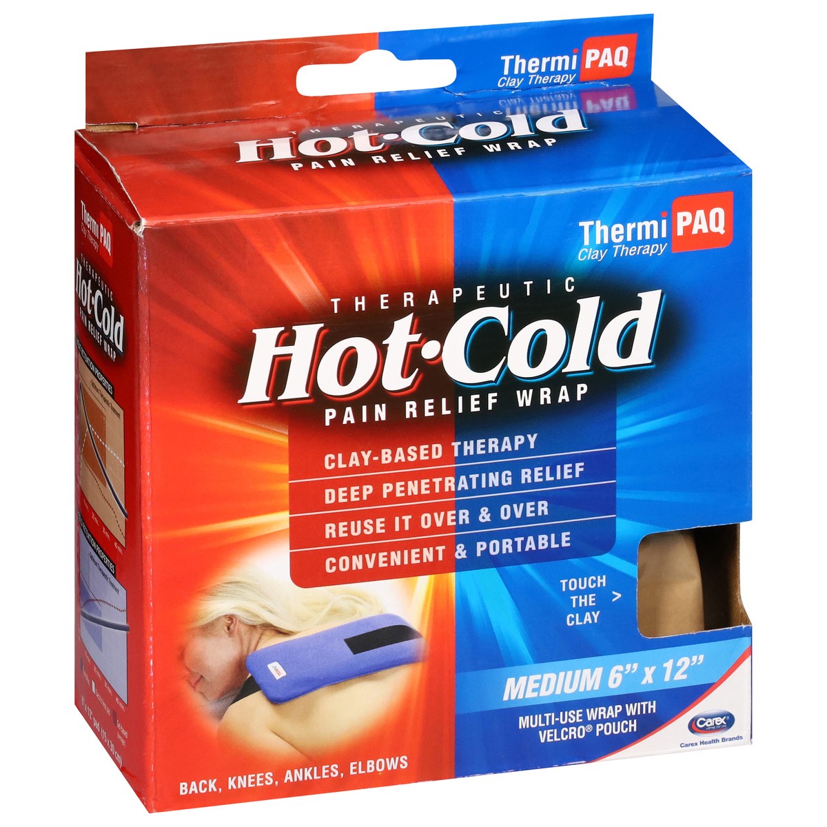 slide 11 of 12, ThermiPaq Hot Cold Pain Relief Wrap 1 ea, 1 ct