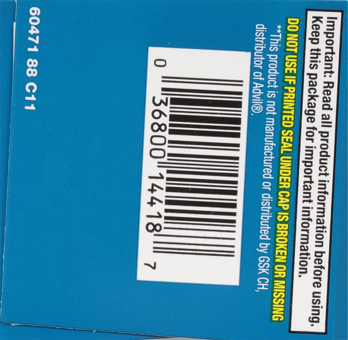 slide 4 of 9, Topcare Ibuprofen Tablets, 50 ct