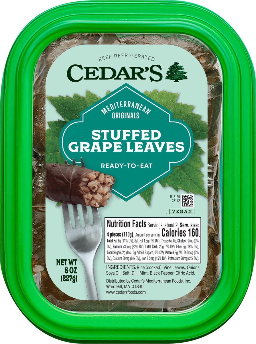 slide 3 of 9, Cedar's Cedars Grapeleaves, 8 oz