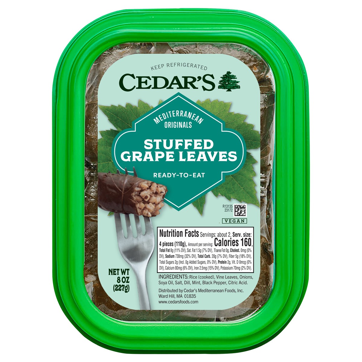 slide 1 of 9, Cedar's Cedars Grapeleaves, 8 oz