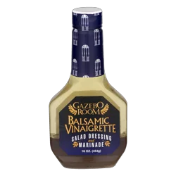 Gazebo Room Balsamic Vinaigrette Salad Dressing and Marinade - 16 oz