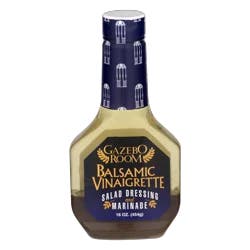 Gazebo Room Balsamic Vinaigrette Salad Dressing and Marinade - 16 oz