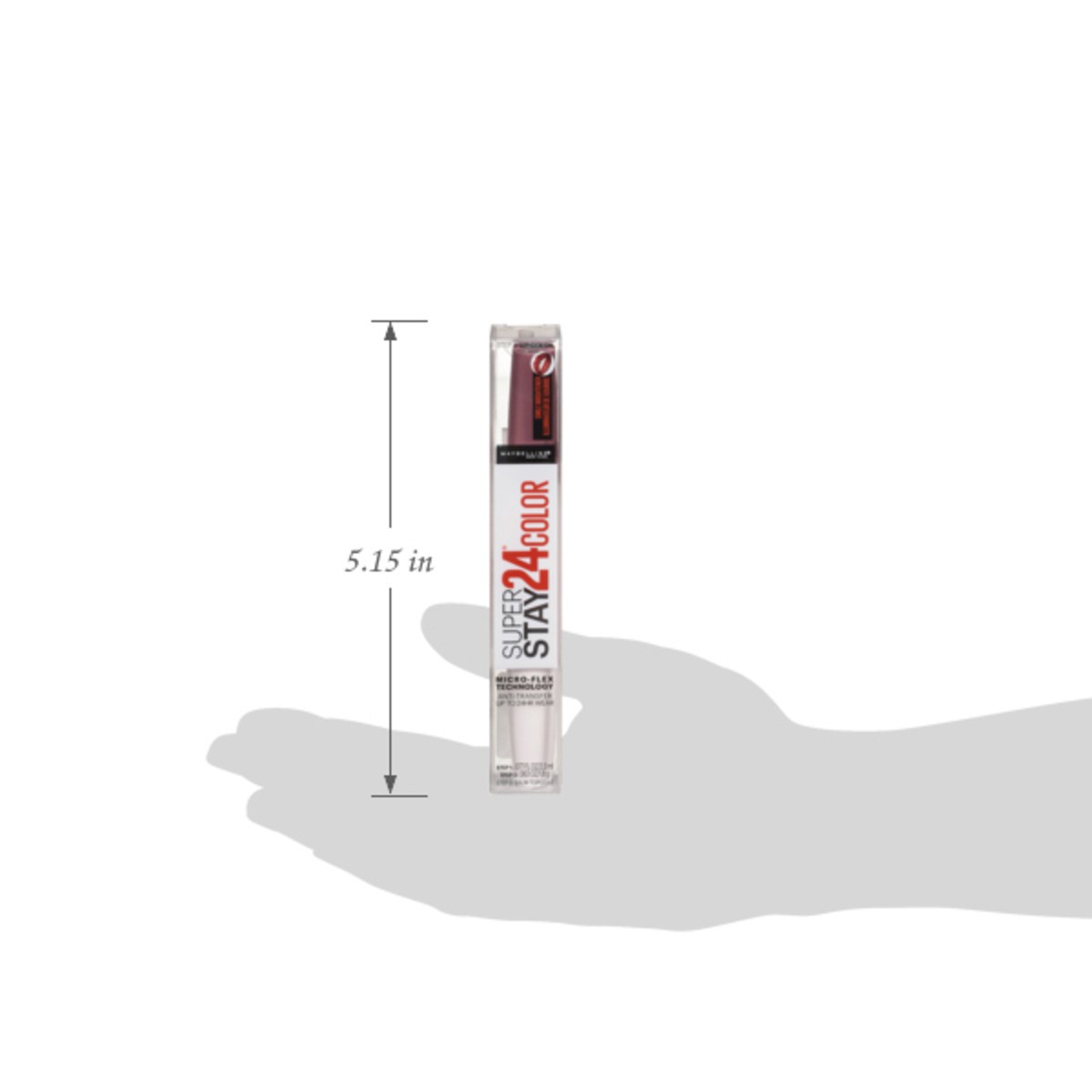 slide 8 of 13, Super Stay 300 Frosted Mauve 24 Color Lip Color/Balm Topcoat 1 Set, 1 ct