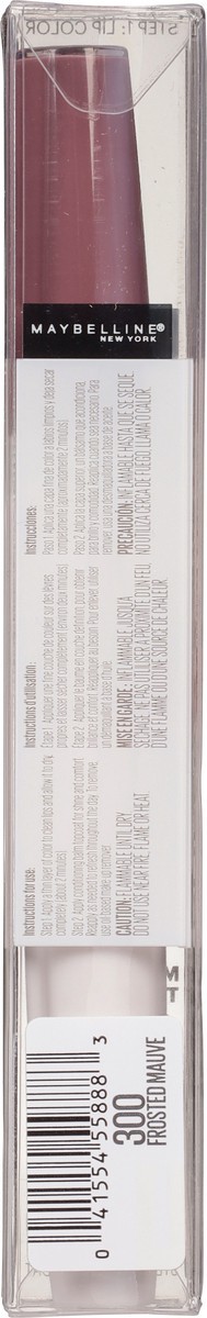 slide 6 of 13, Super Stay 300 Frosted Mauve 24 Color Lip Color/Balm Topcoat 1 Set, 1 ct